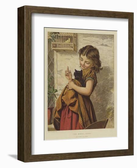 You Mustn't Touch-null-Framed Giclee Print