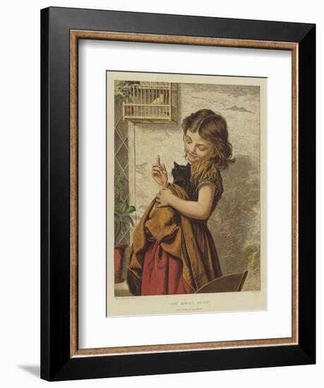 You Mustn't Touch-null-Framed Giclee Print