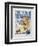 You Ought To Be Ashamed Of Yourself !. the The Cowardly Lion Being Rebuked by Dorothy-William Denslow-Framed Giclee Print