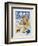 You Ought To Be Ashamed Of Yourself !. the The Cowardly Lion Being Rebuked by Dorothy-William Denslow-Framed Giclee Print