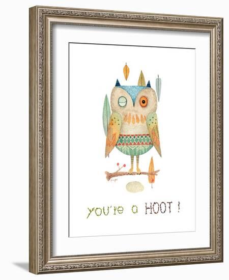 You're a Hoot!-Ling's Workshop-Framed Art Print