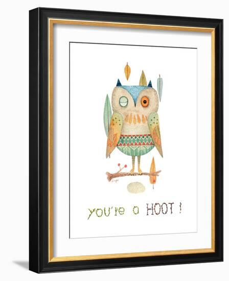 You're a Hoot!-Ling's Workshop-Framed Art Print