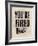 You're Fired-The Vintage Collection-Framed Giclee Print
