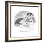 "You're going to hate yourself." - New Yorker Cartoon-David Borchart-Framed Premium Giclee Print