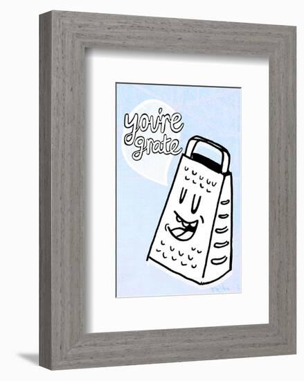 You're Grate - Tommy Human Cartoon Print-Tommy Human-Framed Giclee Print