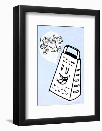 You're Grate - Tommy Human Cartoon Print-Tommy Human-Framed Giclee Print