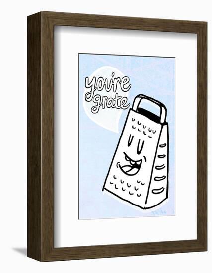 You're Grate - Tommy Human Cartoon Print-Tommy Human-Framed Giclee Print