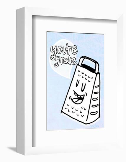 You're Grate - Tommy Human Cartoon Print-Tommy Human-Framed Giclee Print