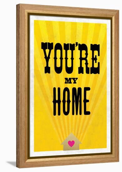 You're My Home-null-Framed Stretched Canvas