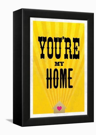 You're My Home-null-Framed Stretched Canvas