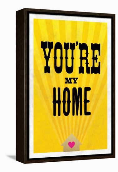 You're My Home-null-Framed Stretched Canvas