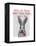 You're No Bunny-Fab Funky-Framed Stretched Canvas