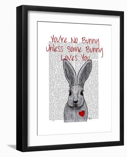 You're No Bunny-Fab Funky-Framed Premium Giclee Print