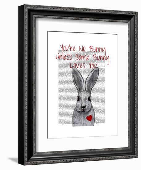 You're No Bunny-Fab Funky-Framed Art Print