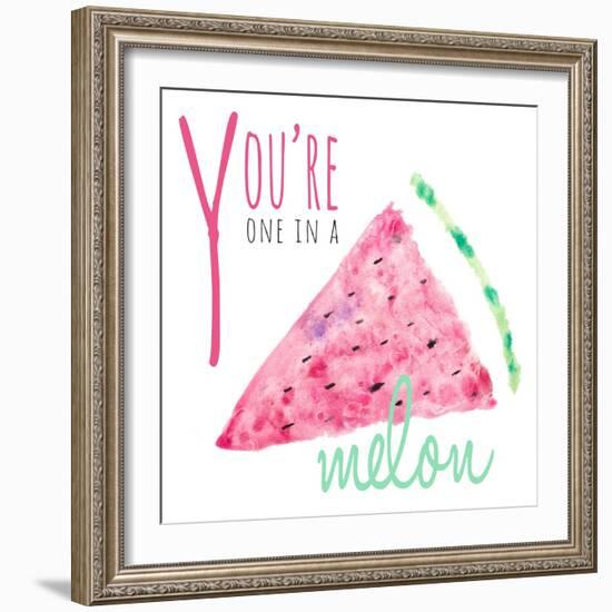 You're One in a Melon-Susan Bryant-Framed Art Print