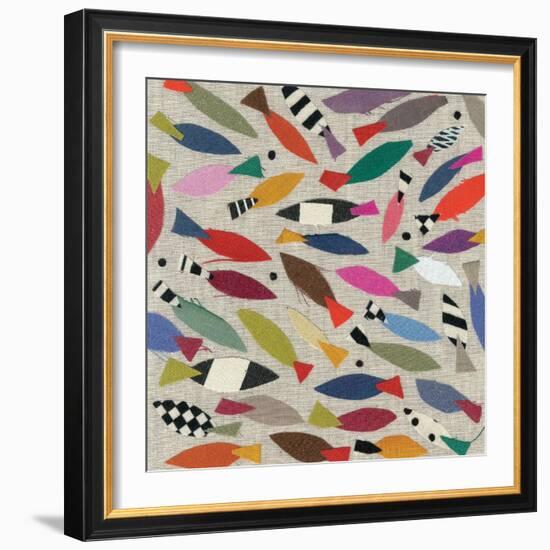 You're The Only Fish In The Sea-Jenny Frean-Framed Giclee Print