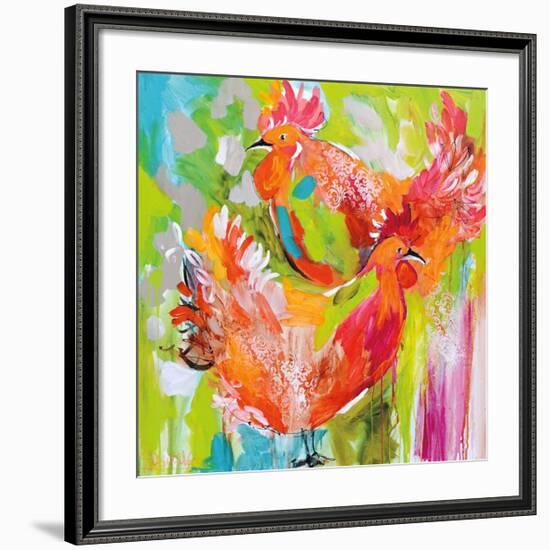 You Ruffle My Feathers-Amanda J^ Brooks-Framed Giclee Print