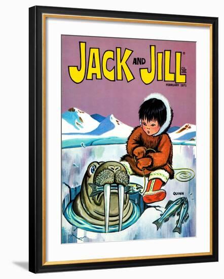 You Should Have Seen The One That Got Away - Jack and Jill, February 1971-Sidney Quinn-Framed Giclee Print