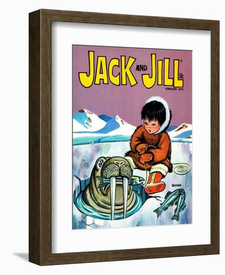 You Should Have Seen The One That Got Away - Jack and Jill, February 1971-Sidney Quinn-Framed Giclee Print