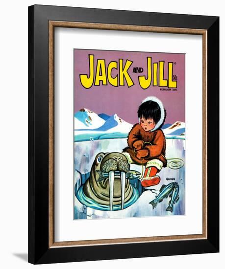 You Should Have Seen The One That Got Away - Jack and Jill, February 1971-Sidney Quinn-Framed Giclee Print