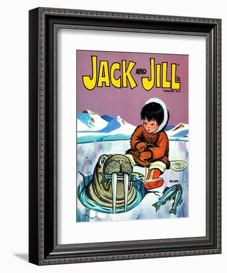 You Should Have Seen The One That Got Away - Jack and Jill, February 1971-Sidney Quinn-Framed Giclee Print