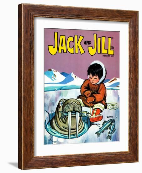 You Should Have Seen The One That Got Away - Jack and Jill, February 1971-Sidney Quinn-Framed Giclee Print