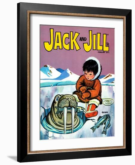 You Should Have Seen The One That Got Away - Jack and Jill, February 1971-Sidney Quinn-Framed Giclee Print