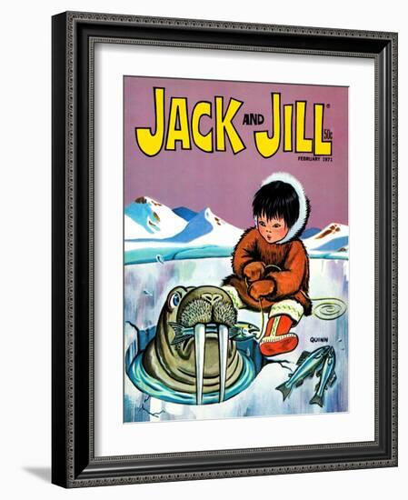 You Should Have Seen The One That Got Away - Jack and Jill, February 1971-Sidney Quinn-Framed Giclee Print