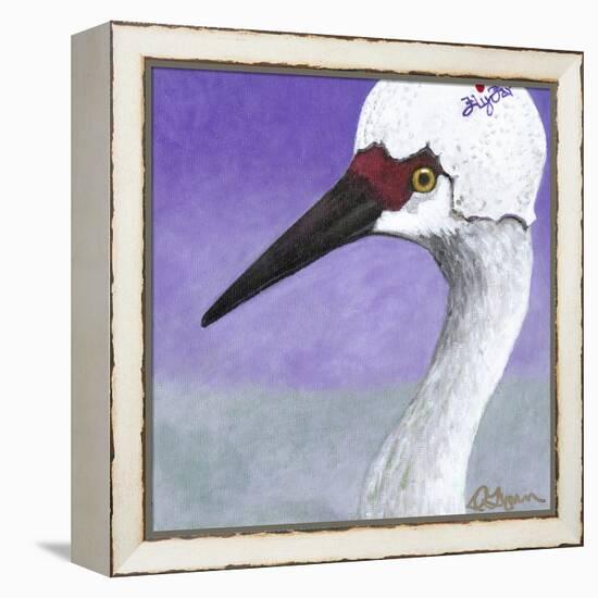 You Silly Bird - Abbe-Dlynn Roll-Framed Stretched Canvas