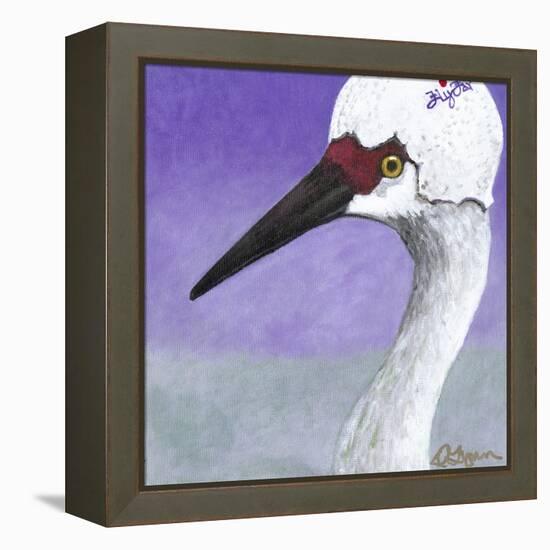 You Silly Bird - Abbe-Dlynn Roll-Framed Stretched Canvas