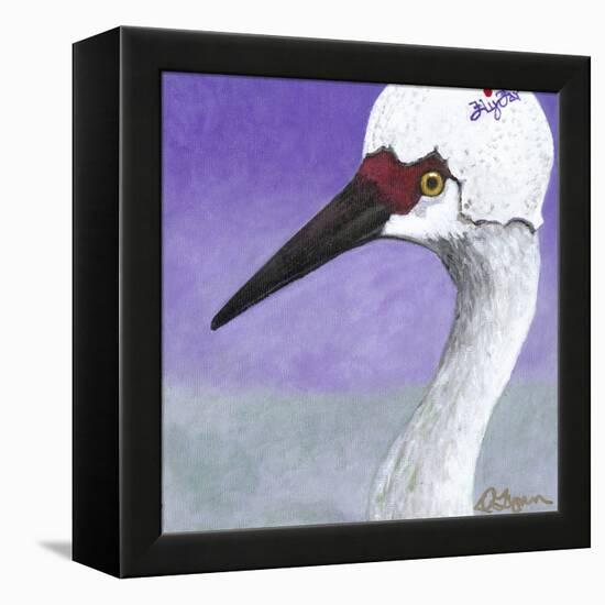 You Silly Bird - Abbe-Dlynn Roll-Framed Stretched Canvas