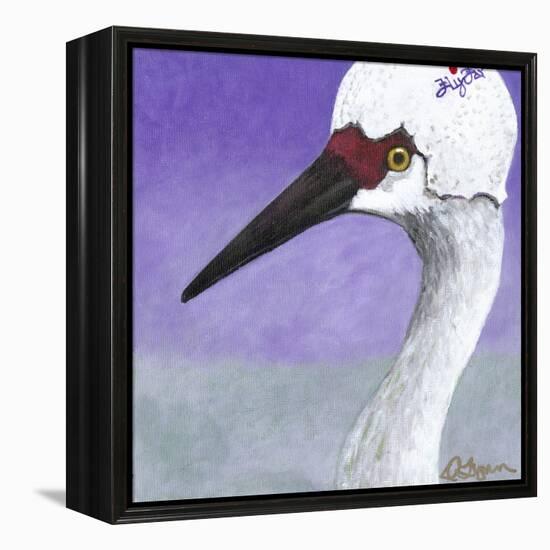 You Silly Bird - Abbe-Dlynn Roll-Framed Stretched Canvas