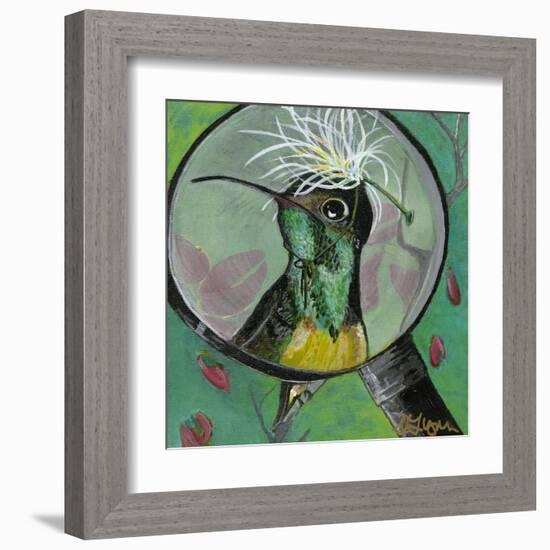 You Silly Bird - Clara-Dlynn Roll-Framed Art Print