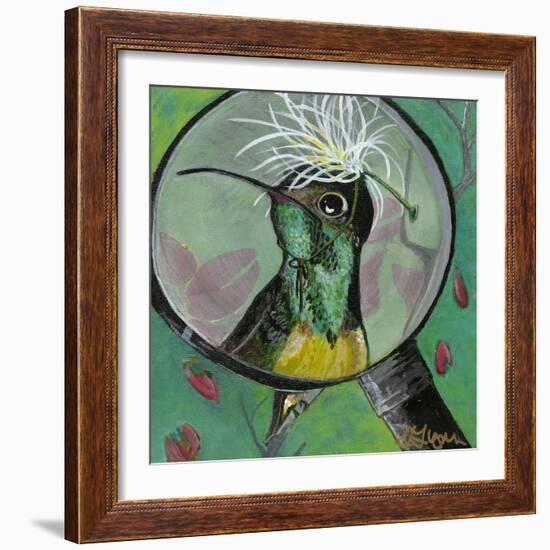 You Silly Bird - Clara-Dlynn Roll-Framed Art Print