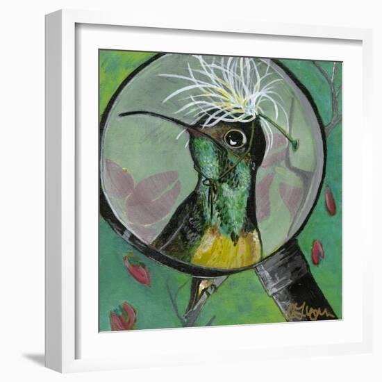 You Silly Bird - Clara-Dlynn Roll-Framed Art Print