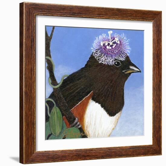 You Silly Bird - Donna-Dlynn Roll-Framed Art Print