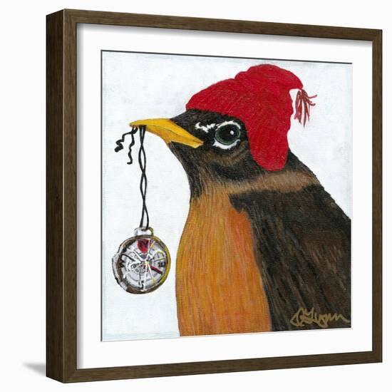 You Silly Bird - Grafton-Dlynn Roll-Framed Art Print