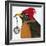 You Silly Bird - Grafton-Dlynn Roll-Framed Art Print