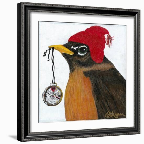 You Silly Bird - Grafton-Dlynn Roll-Framed Art Print