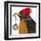 You Silly Bird - Grafton-Dlynn Roll-Framed Art Print