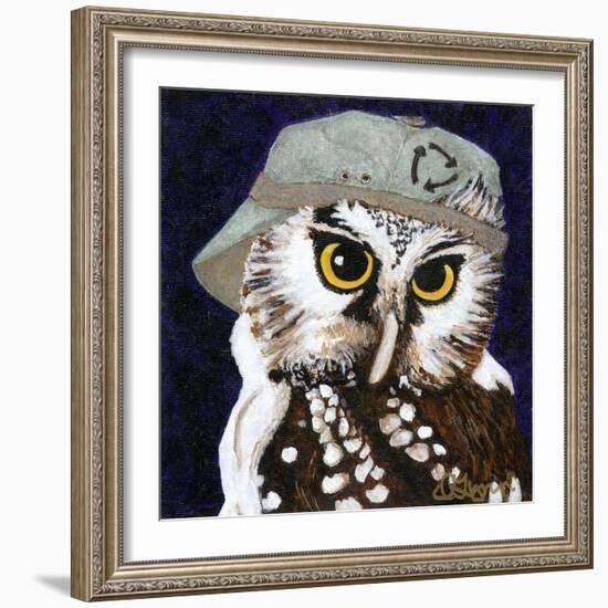 You Silly Bird - Liz-Dlynn Roll-Framed Art Print