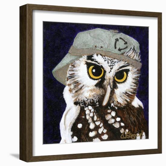 You Silly Bird - Liz-Dlynn Roll-Framed Art Print