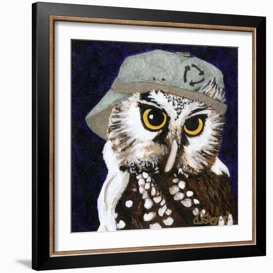 You Silly Bird - Liz-Dlynn Roll-Framed Art Print