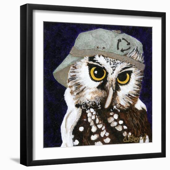 You Silly Bird - Liz-Dlynn Roll-Framed Art Print