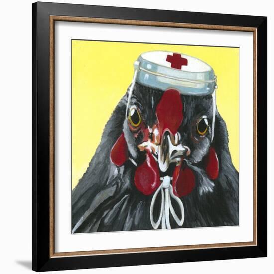 You Silly Bird - Mama-Dlynn Roll-Framed Art Print