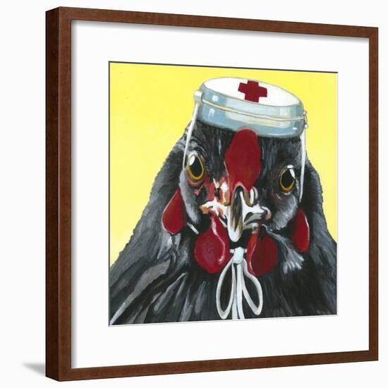 You Silly Bird - Mama-Dlynn Roll-Framed Art Print