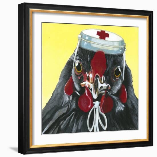 You Silly Bird - Mama-Dlynn Roll-Framed Art Print