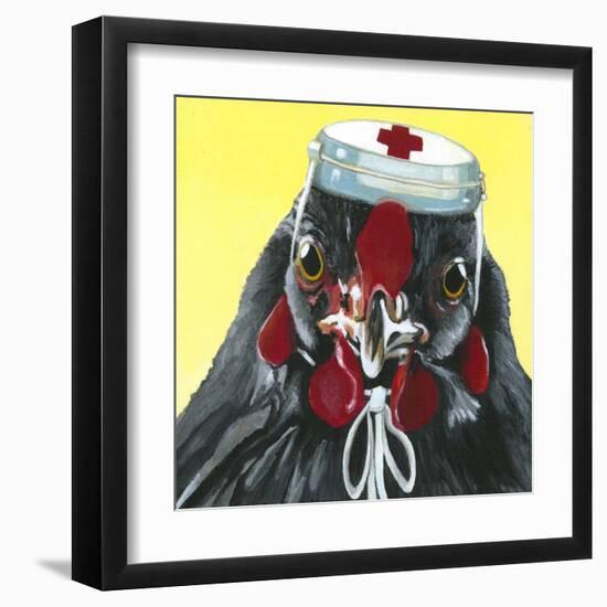 You Silly Bird - Mama-Dlynn Roll-Framed Art Print