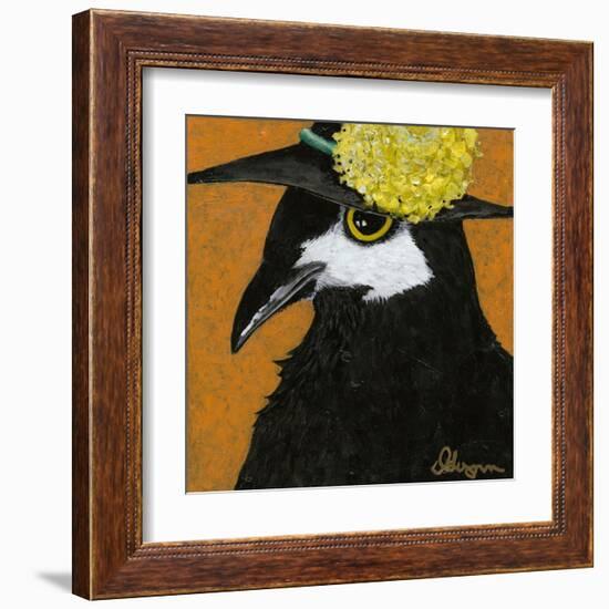 You Silly Bird - Marty-Dlynn Roll-Framed Art Print