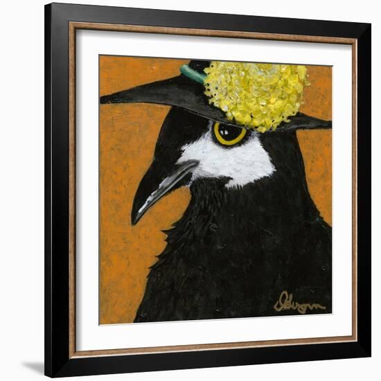 You Silly Bird - Marty-Dlynn Roll-Framed Art Print